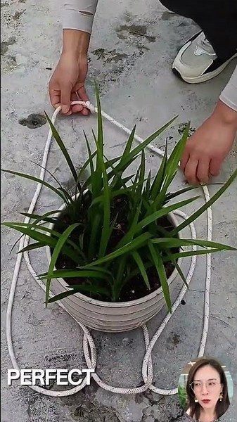 How to Tie a Strong & Beautiful Knot for Hanging Flower Pots | Easy Life Hack tips