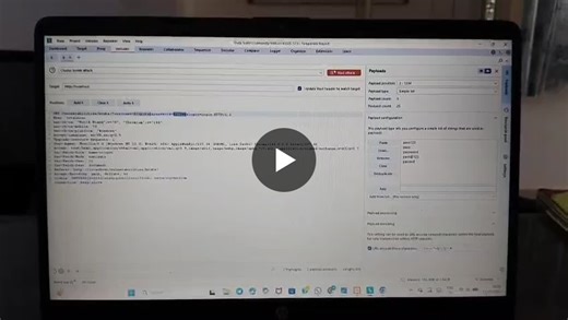#ethicalhacking #cybersecurity #dvwa #burpsuite #bruteforce #100daysofhacking | RUPIKA CHODAGUM