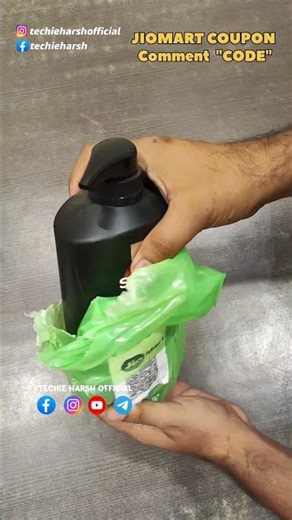 JioMart MAHA LOOT! 😱 ₹1000 ka Shampoo sirf ₹345 mein 🔥 | Jiomart Coupon Code #jiomart #techieharsh
