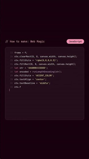 JavaScript Web Magic