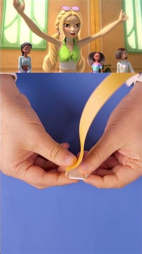 Make Magical Stella Origami! ✨ #shorts | Winx Club