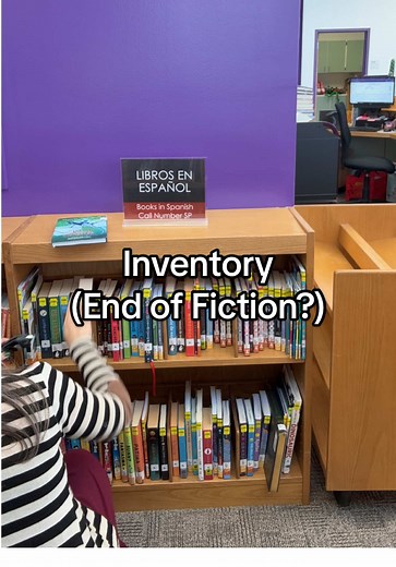 Three weeks to scan 8,000 more books and write my Collection Development Plan? (And while I’m still adding new books to the collection because I can’t stop 🤣). We’ve got this! It’s fine, it’s fine. nothing to see here. #library #inventory #books #librarytok #librariansoftiktok