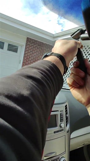 Fix your loose rear view mirror #diy #fixed #subaru #carsofyoutube #autoglassadventures