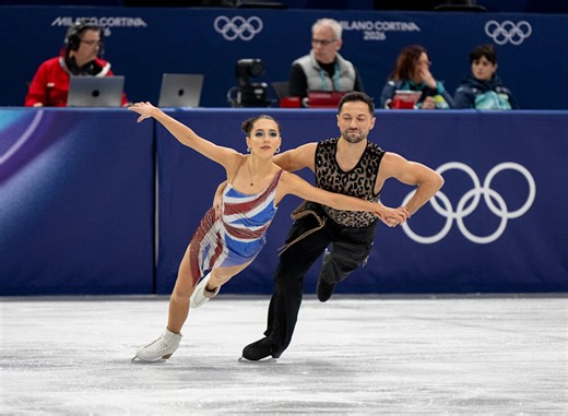 Lilah Fear and Lewis Gibson are hoping for some extra spice at Winter Olympics