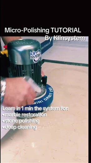 Revolutionary Mini Orbit 280 Polishing Machine for Floors