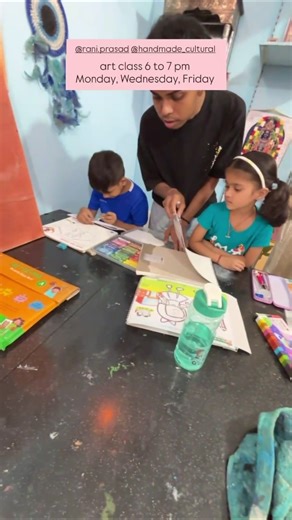 kid's art class #art #dqdstudio #artwork