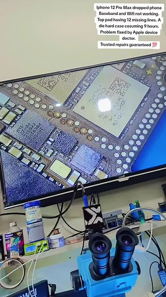 iPhone 12 Pro Max: Wifi and Baseband Repair Solutions