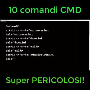10 comandi CMD per WIndows .... ⤵️Oggi é il BLACK FRIDAY CINESE SEGUITECI SU TELEGRAM http://t.me/guideinformatica | Guide-Informatica.com