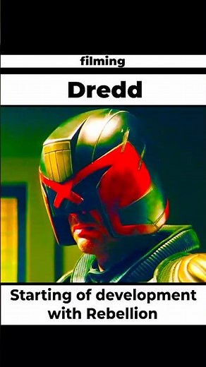 Filming Dredd 2012. Development with Rebellion
