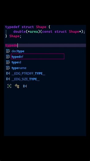 typedef and downcasting in C