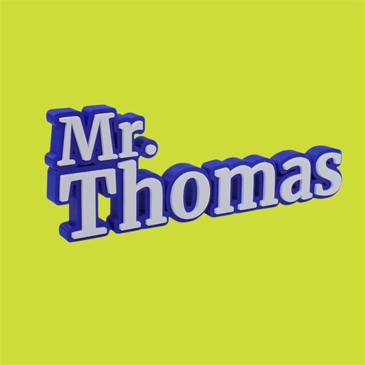 Personalized Teacher Desk Name Sign, Custom 3D Printed Desktop Nameplate, Classroom Decor, 3D Printed PLA, Back to School Gift for Teachers - Etsy