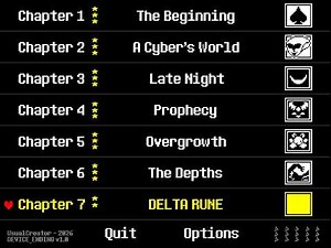 Deltarune Chapter 7 Snowgrave route final boss - DR GASTER | DEVICE_ENDING |