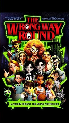 Mine and ‪@SteveTitford‬‘s brand new musical, The Wrong Way Round published by ‪@MusiclineMusicals‬