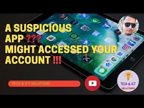 A suspicious app might have accessed your account || Remove Access App on Google & YouTube Account||