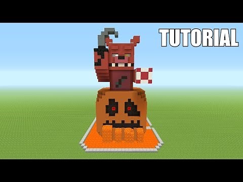 Minecraft Tutorial: How To Make A Foxy Pumpkin Surprise! "Five Night's At Freddy's"!! Survival House