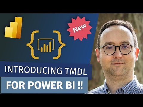 Introducing TMDL for Power BI! (with Mathias Thierbach)
