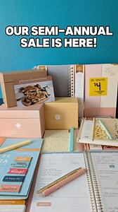 It’s HERE, y’all! 🥳🥳🥳 Our Semi-Annual Sale is officially live — and it’s kind of like the clearance rack of your dreams. 🛍️ We’re making room for new goodies, which means: 💥 Prices as low as $4 💥 25% off everything 💥 40% off $75 — no code needed! Menu boxes, planners, freezer tools, journals — ALL on sale. Go grab your favorites (and a few gifts while you’re at it!) before they’re gone! 💗” | Passionate Penny Pincher