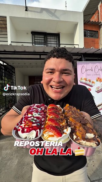 Píllate estas delicias en: OH LA LA PASTELERÍA ARTESANAL Sabores de Chunk Cake Clasico Vainilla Chocolate Sabores de Chunk Cake Gourmet Pai de limón Chocorramo Cheesecake de maracuya Oreo de 8 toppings 🤤 Domicilios: 3153539362 Calle 5 # 30e - 12 Campos de la Italia Lunes a jueves COCINA OCULTA Viernes a domingo desde las 5:30 pm a 9:00 pm Pide tu domicilio y probá estas delicias! @Reposteria_oh _la_la 🤤🤤🤤🤤 #? #paratiiiiiiiiiiiiiiiiiiiiiiiiiiiiiii #fypシ゚ #parati #diosnosbendice