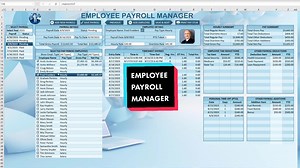 Excel Payroll Management: Create Unlimited Payrolls & Employees