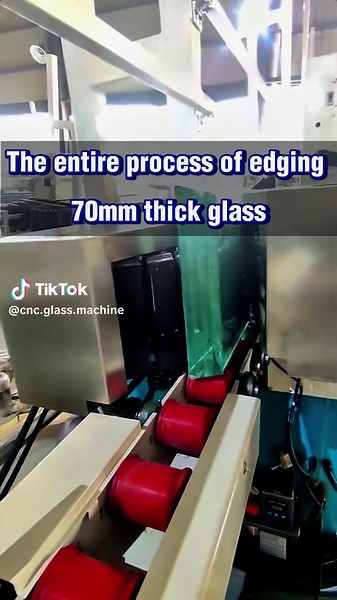 Glass Edging Techniques for 70mm Thick Material