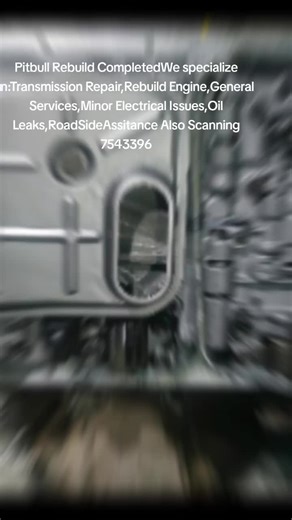 #support #transmission #supportsmallbiz #forupage #fyp We specialize in:Transmission Repair,Rebuild Engine,General Services,Minor Electrical Issues,Oil Leaks,RoadSideAssitance Also Scanning 7543396