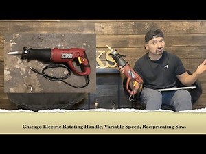 $23, Chicago Electric, Reciprocating Saw Worth It? Honest Review. Harbor Freight