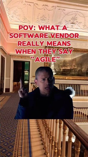 This is what an “agile” software implementation REALLY means