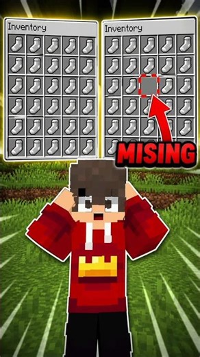 Minecraft But Items Keep Disappearing 😱
