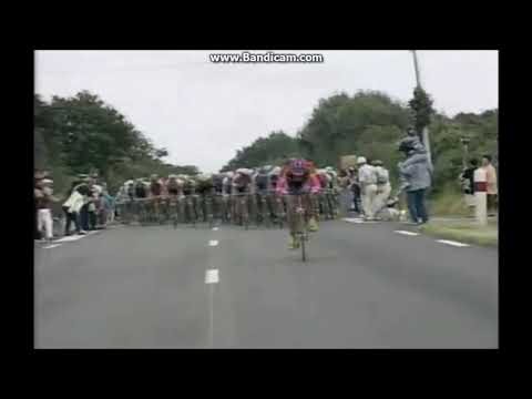 Tour de France 1999 - Etape 1 - Jaan Kirsipuu ouvre son compeur à Challans