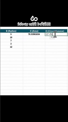 How to Get the Value of PI in Excel (Beginner Friendly Tutorial)