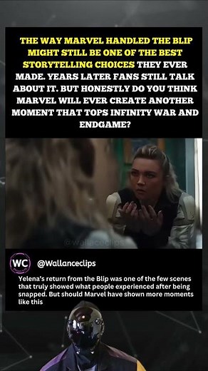 Marvel MCU Blip | Yelena Blip Shows What Thanos Snap Felt Like After Infinity War and Endgame