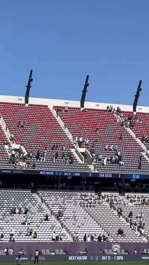 There was a massive brawl in the stands of @snapdragonstadium on Saturday, May 24, after the game between @sandiegofc and @lagalaxy | SanDiegoVille.com