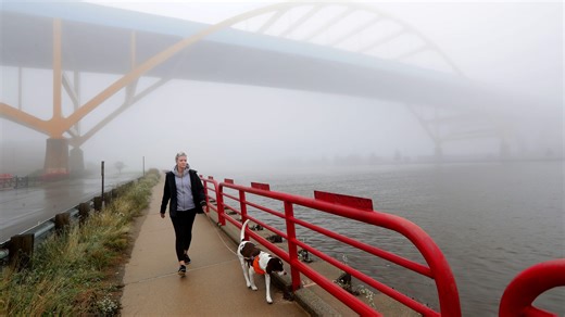 Why was it so foggy Friday morning in Milwaukee?