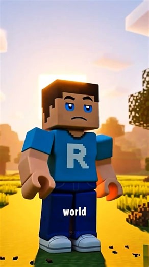 Roblox noob vs Minecraft: The 24-Hour Survival Challenge! 🏆#short