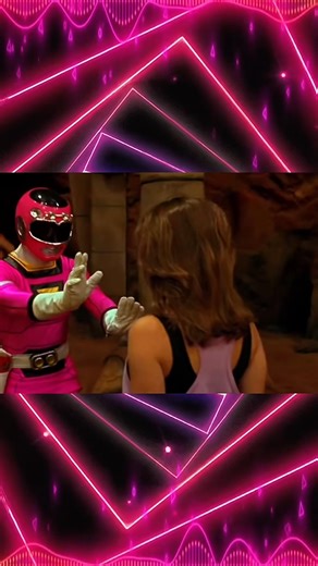 KAT VS KIM! 🩷⚡️ #powerrangers #powerrangersturbo #pinkrangers #katherinehillard