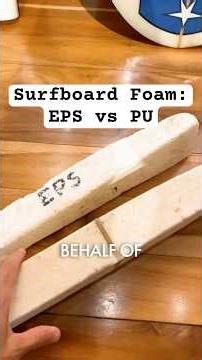 Do Shapers Prefer PU or EPS Foam?