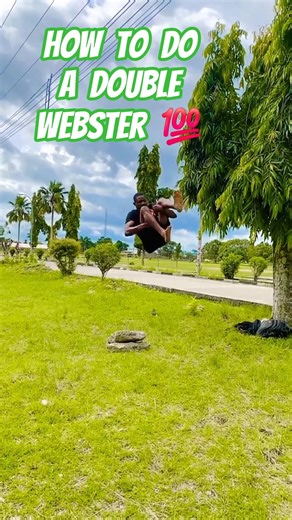 How to do a Double Frontflip ( Double Webster)‼️💯 #shorts
