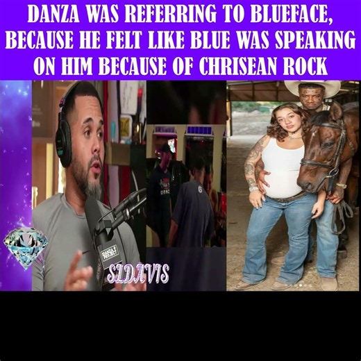 Danza Claps Back At Blueface This All Over Chrisean Rock #shorts