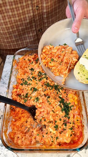 597K views · 4K reactions | Easy one-pan pasta with the best bread! This original video is produced by Ryan R, Rick Lax, and Network Media LLC. This video was filmed and edited by Ryan R team. | Family Style Cooking | Facebook