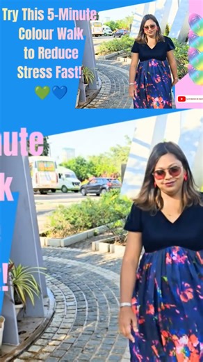 Stress Relief: The Color Walk Solution