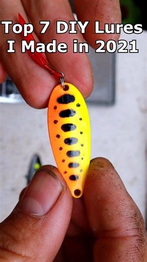 @copperfishlures on Instagram: "Top 10 DIY Fishing Lures I Made in 2021 A showcase of the most successful and creative handmade fishing lures crafted throughout the entire year. Learn how to make a fishing lure by studying these proven designs that caught the most fish in 2021. #luremaking #fishinglure #handmadelure #customfishinglures #fishingdiy"
