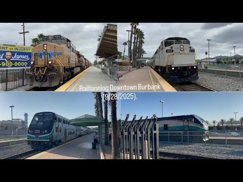 Railfanning Burbank Airport North - (9/28/2025). FT SCAX 852.