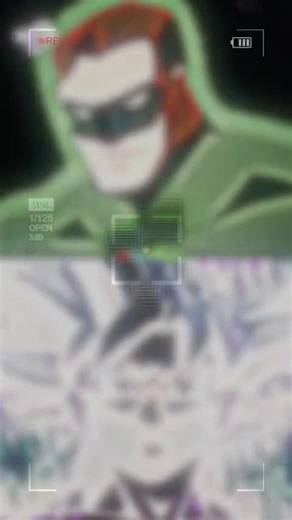 Dragon ball manga Goku vs dc comics green lantern hal jordan