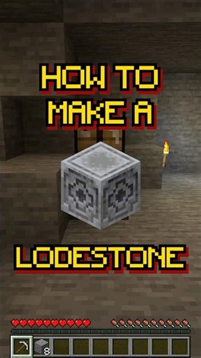 #shorts Minecraft: How to make a Lodestone