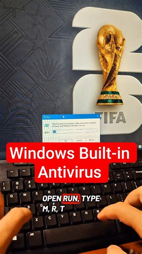 Windows Built-in Antivirus #windowstips