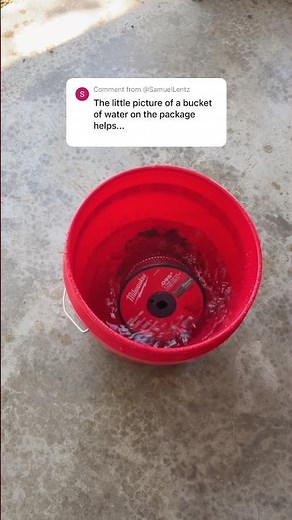 How do we know to soak our Milwaukee string trimmer line?