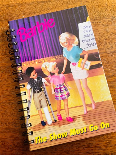 Barbie Junk Journal Made From a 1998 Book– Barbie Notebook – Upcycled Photo Page Memory Book – Millennial Nostalgia Gift - Etsy