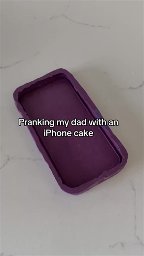 iPhone cake prank on dad! How did it turn out?! #realisticcake #realorcake #isitcake #cakeprank | Cakes By Marian