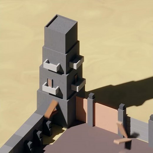 Blender Cycles: Game of Thrones intro Castle Build | Blender 2.79