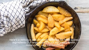 Fried apples recipe